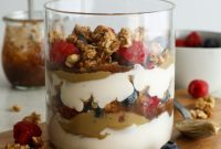 Spring Berry Parfait with SunButter Swirl