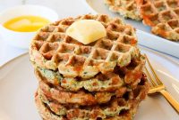 Broccoli Cheddar Waffles Recipe
