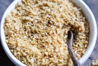 Walnut Parmesan: Vegan Dairy-Free Cheese Substitute for Pasta and Salads