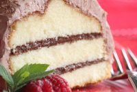 Layered Pound Cake Recipe with Chocolate Cool Whip Frosting