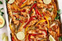 Sheet Pan Chicken Fajitas Recipe for Quick Weeknight Dinners