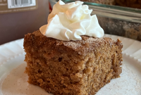 Apple Cider Crazy Cake — Vegan, Dairy-Free, No Eggs or Butter