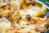 Au Gratin Potatoes with Fennel and California Ripe Olives