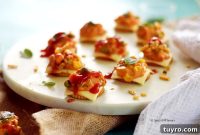 Cheesy Monaco Biscuit Bites: Party Topping Recipe