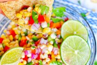 Fresh Corn Salsa Recipe: Zesty Vegan Side for Tacos & Chips