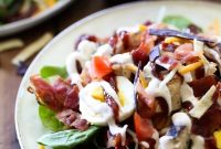 BBQ Chicken Salad with Smoky Chipotle Dressing