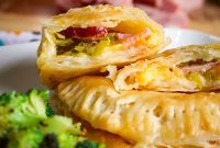 Butternut Squash, Green Chili, Ham & Cheese Hand Pies