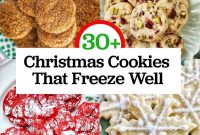 35+ Freeze-Ahead Christmas Cookies for Holiday Baking