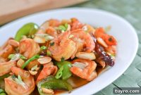 Kung Pao Shrimp with Peanuts and Sichuan Chilies
