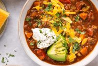 Hearty No-Bean Chili Recipe for Rich, Meaty Flavor