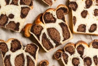 Leopard Milk Bread Recipe: Marbled Hokkaido-Style Loaf
