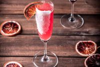 Blood Orange Pink Gin Sparkler Cocktail Recipe