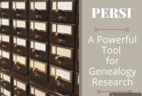 Using PERSI for Genealogy: Find Rare Records and Clues Quickly