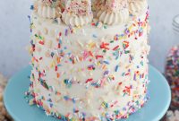 Funfetti Rice Krispie Treat Cake Recipe