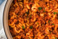 Homemade Beefaroni: Savory One-Pot Pasta Recipe