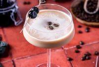 Creamy White Chocolate Cherry Espresso Martini Recipe