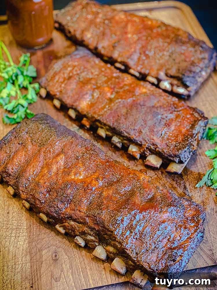 How to Tell When Pork Ribs Are Perfectly Cooked 7 pork ribs ready to serve