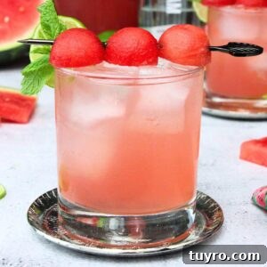 Watermelon Gin Fizz: 3-Ingredient Summer Cocktail Recipe 10 watermelon gin fizz recipe dinners done quick featured image