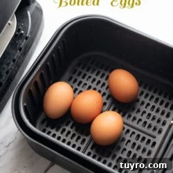 Perfect Air Fryer Boiled Eggs: Step-by-Step Guide for Creamy Yolks 2 Air Fryer Boiled Eggs and How to Cook Eggs in Air Fryer @EatBetterRecipes