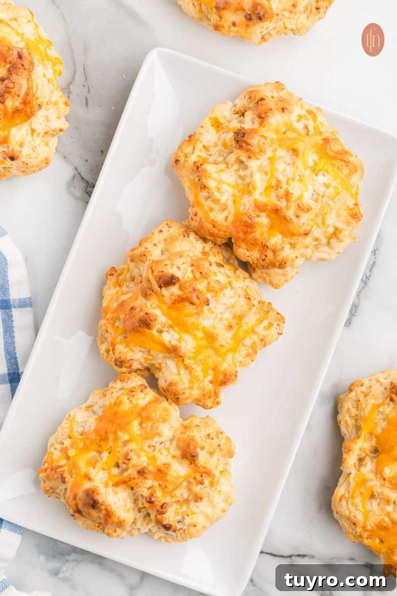 Copycat Cheddar Bay Biscuits Recipe 2 a plate of cheddar bay biscuits recipe.