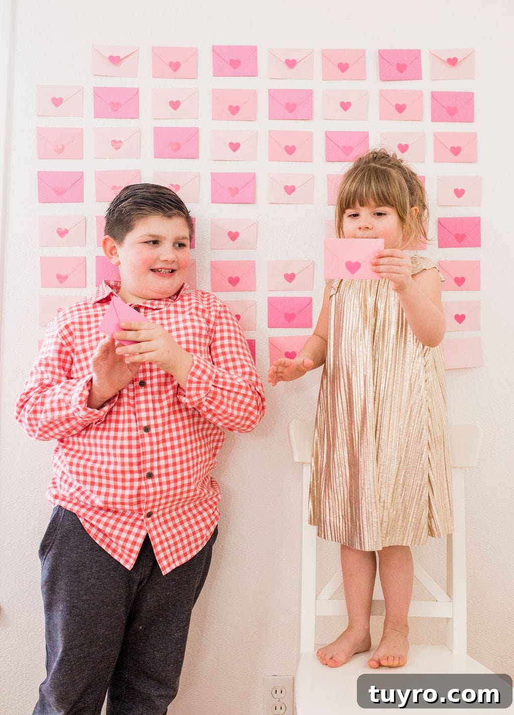 Valentine's Party Ideas for Kids 14 pink cards