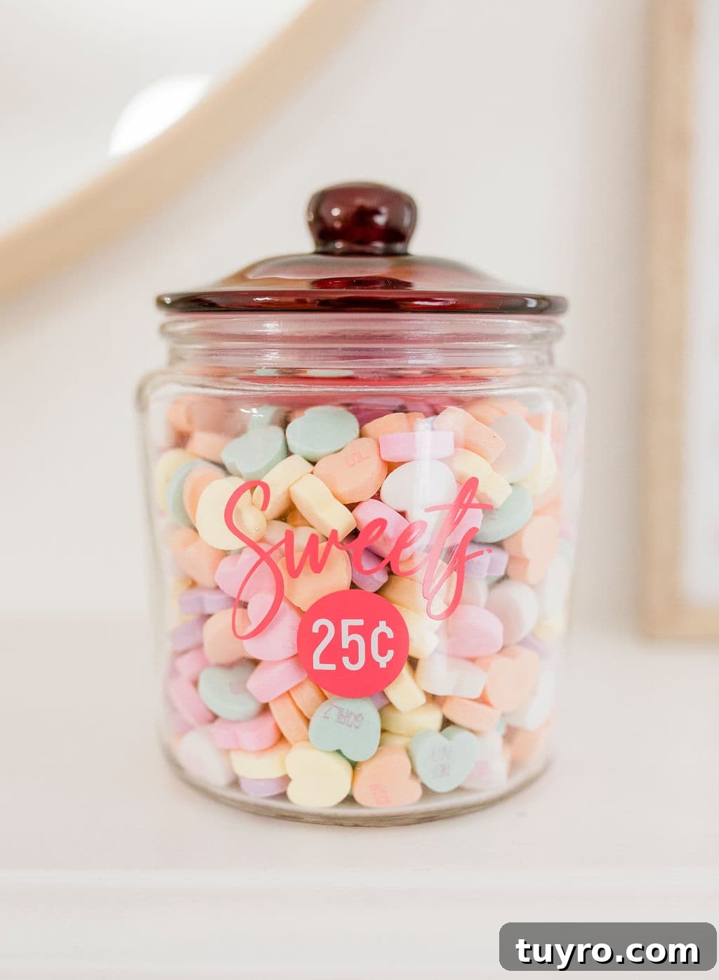 Valentine's Party Ideas for Kids 6 sweets in jar