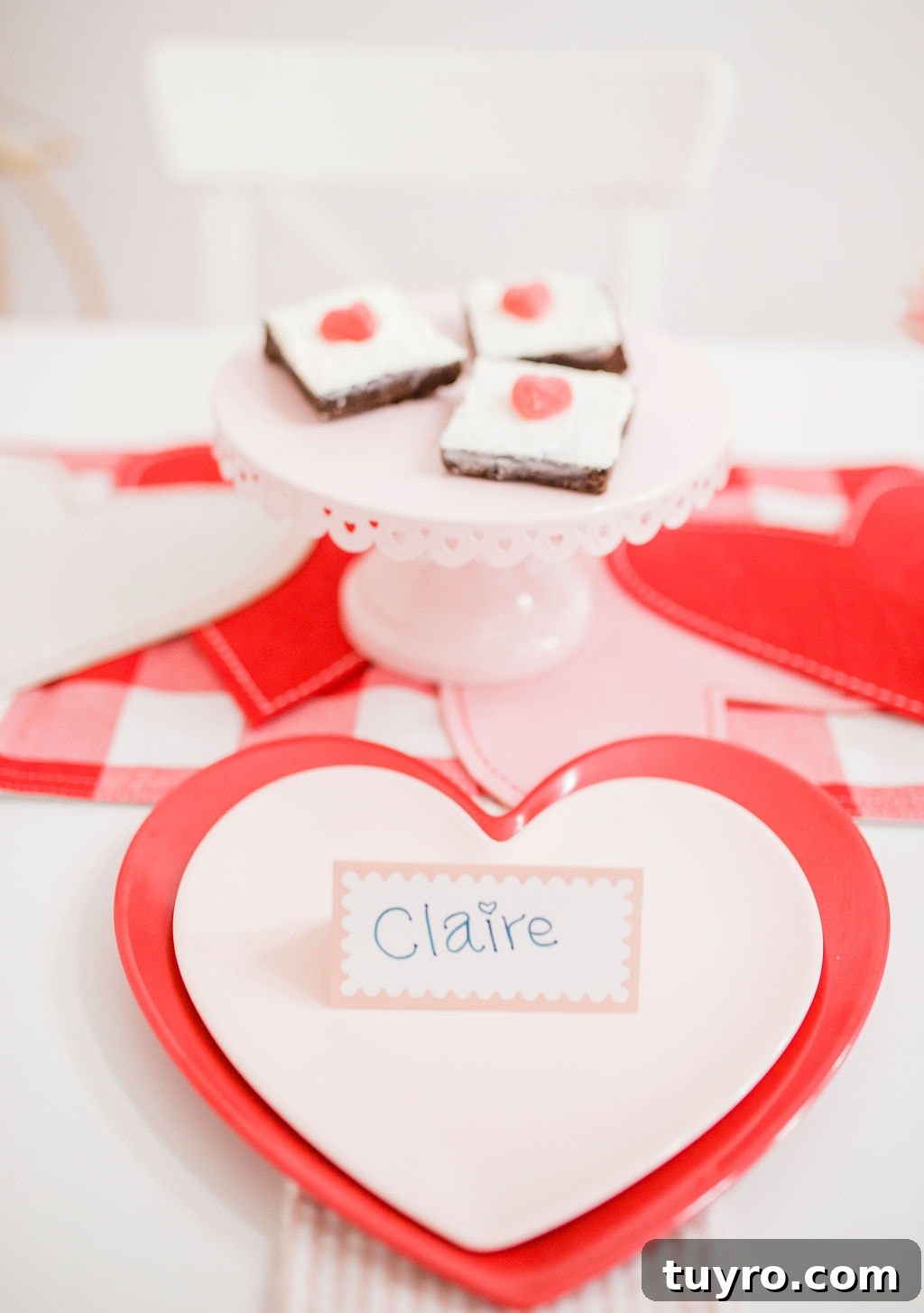 Valentine's Party Ideas for Kids 7 heart plates