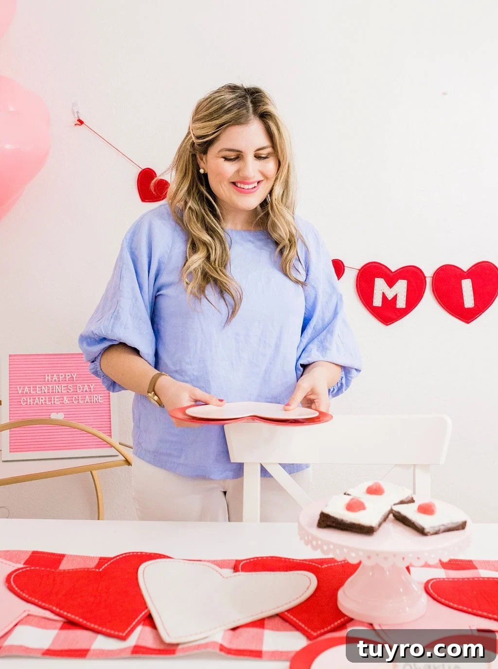 Valentine's Party Ideas for Kids 8 holding heart plates