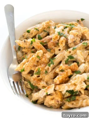 Creamy Cajun Chicken Pasta Bake