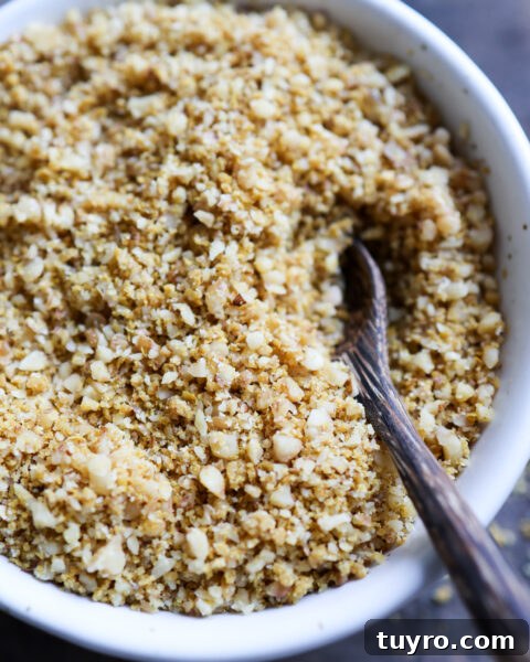 Walnut Parmesan: Vegan Dairy-Free Cheese Substitute for Pasta and Salads 6 vegan parmesan