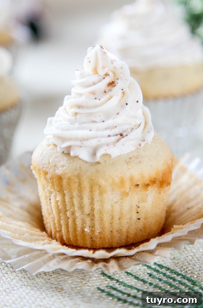 Strawberry Lemonade Cupcakes Recipe with Fresh Citrus Glaze 8 Eggnog Cupcakes