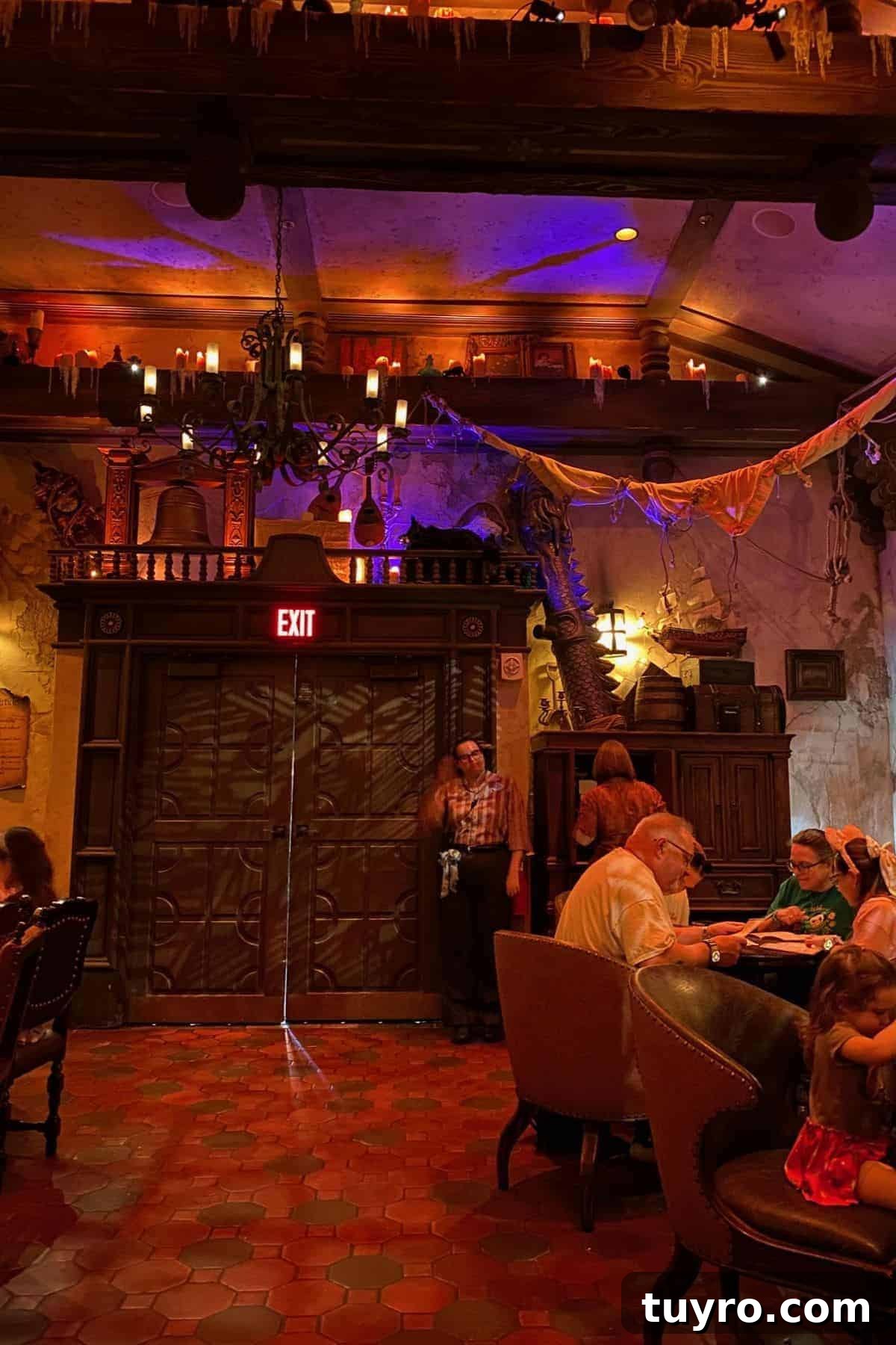 Beak & Barrel Restaurant Review: Dining Tips for Magic Kingdom 3 the beak and barrel interior details 2