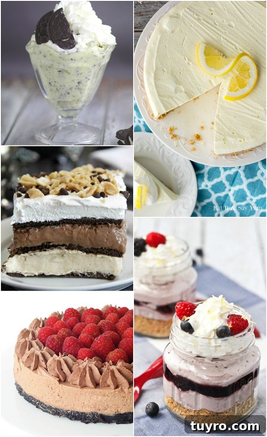 72 No-Bake Dessert Recipes You Can Make in Minutes 2 72 No Bake Dessert Recipes perfect for an easy Summer dessert or a quick and easy dessert recipe any time.