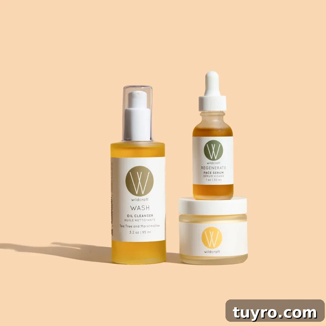 non toxic and organic skin care brands Canada Wildcraft