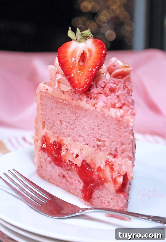 Moist Fresh Strawberry Layer Cake Recipe 3 Strawberry Cake Recipe