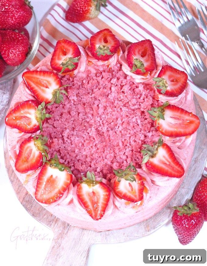 Moist Fresh Strawberry Layer Cake Recipe 4 Strawberry Cake Recipe