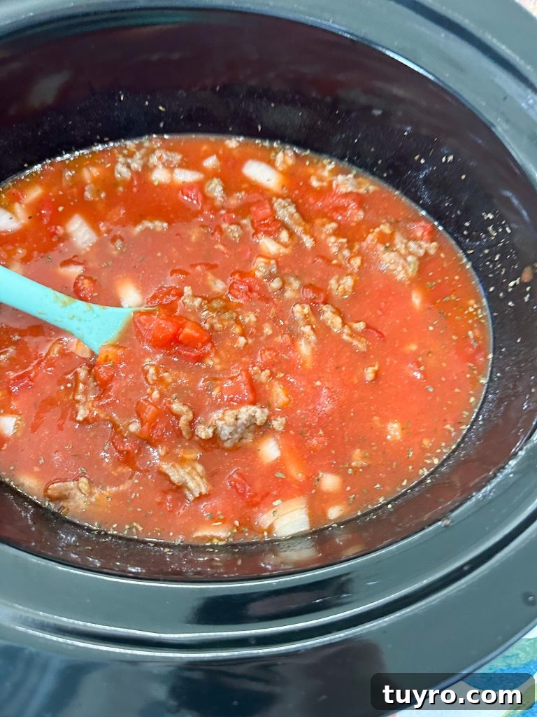 Slow Cooker Baked Ziti Recipe — Creamy, Cheesy One-Pot Meal 5 slow cooker baked ziti