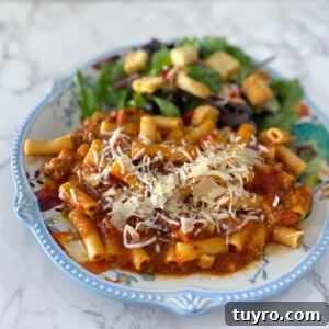 Slow Cooker Baked Ziti Recipe — Creamy, Cheesy One-Pot Meal 8 slow cooker baked ziti