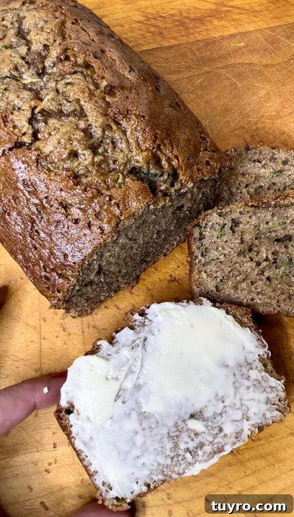 Moist Zucchini Bread Recipe with Cinnamon Streusel 2 The Best Zucchini Bread