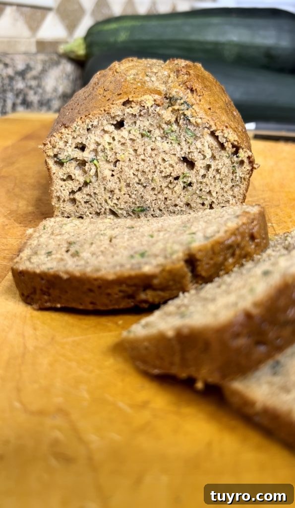 Moist Zucchini Bread Recipe with Cinnamon Streusel 10 Wrapped zucchini bread loaves