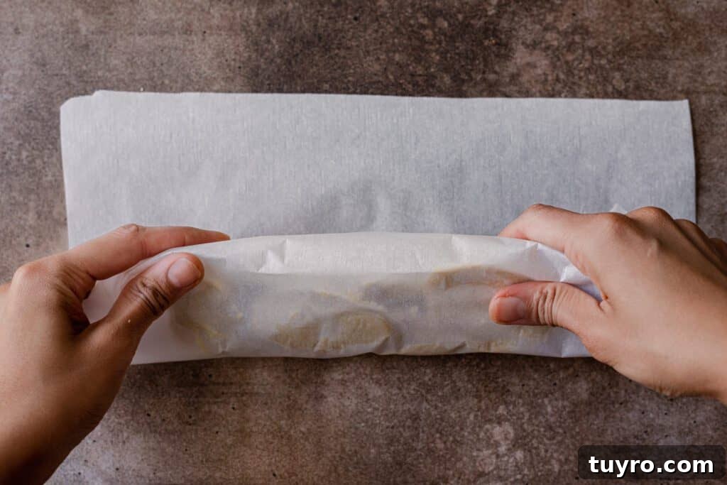 fermented cheese getting rolled up, part two