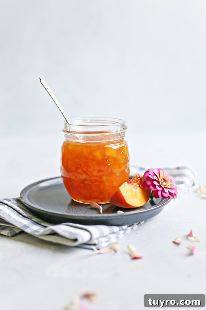 Cinnamon Peach Syrup Recipe: Homemade Syrup for Pancakes & Cocktails 2 img 15908 1