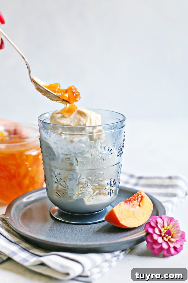Cinnamon Peach Syrup Recipe: Homemade Syrup for Pancakes & Cocktails 9 img 15908 8