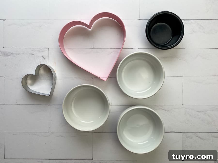 Simple Charcuterie Board Guide: Build a Beautiful Snack Platter 6 Small dishes and cookie cutters to be used to create a charcuterie board