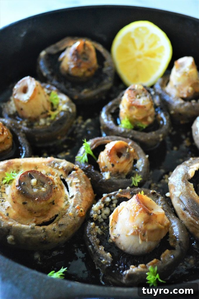 Keto Garlic Butter Mushrooms Recipe Keto Garlic Butter Mushrooms Recipe