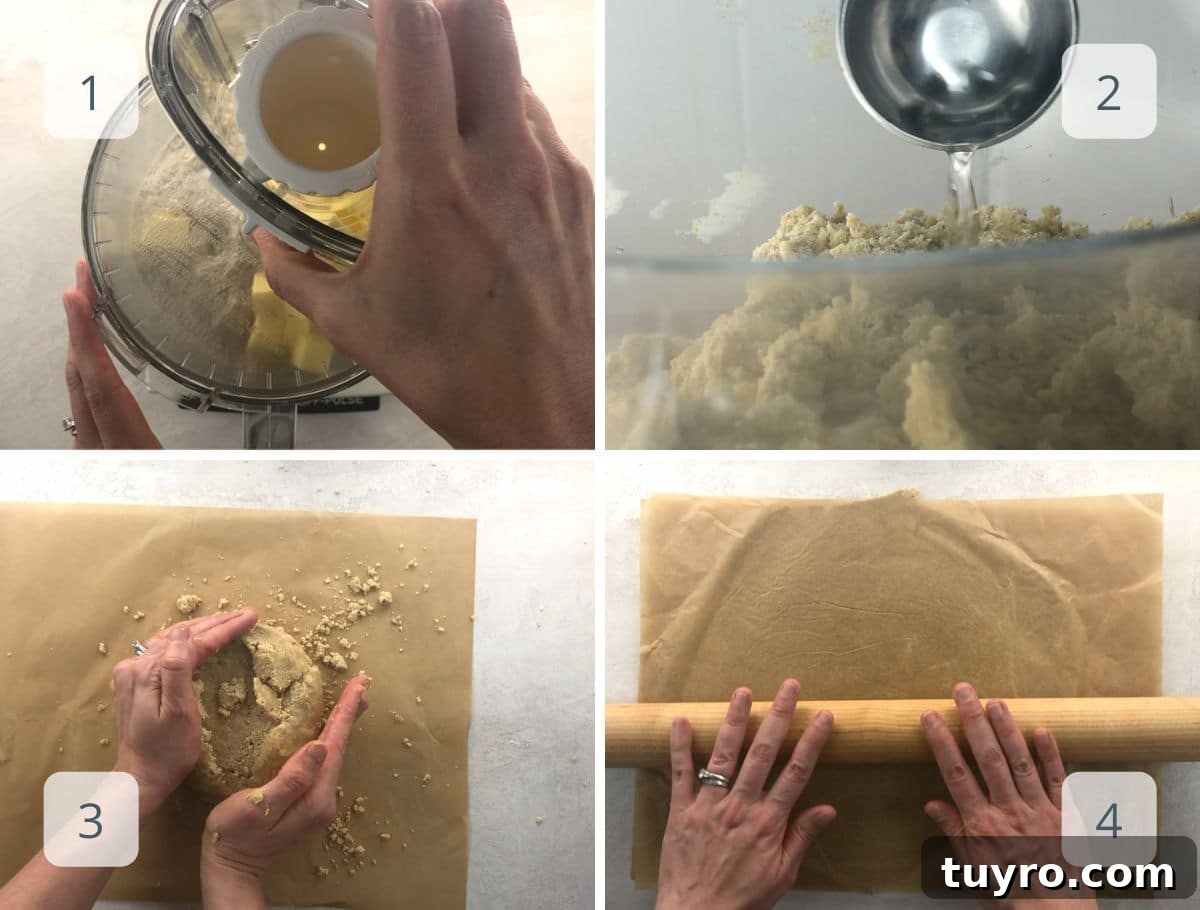 Savory Tart Dough Recipe: Flaky Crust for Quiches & Pies 4 step by step