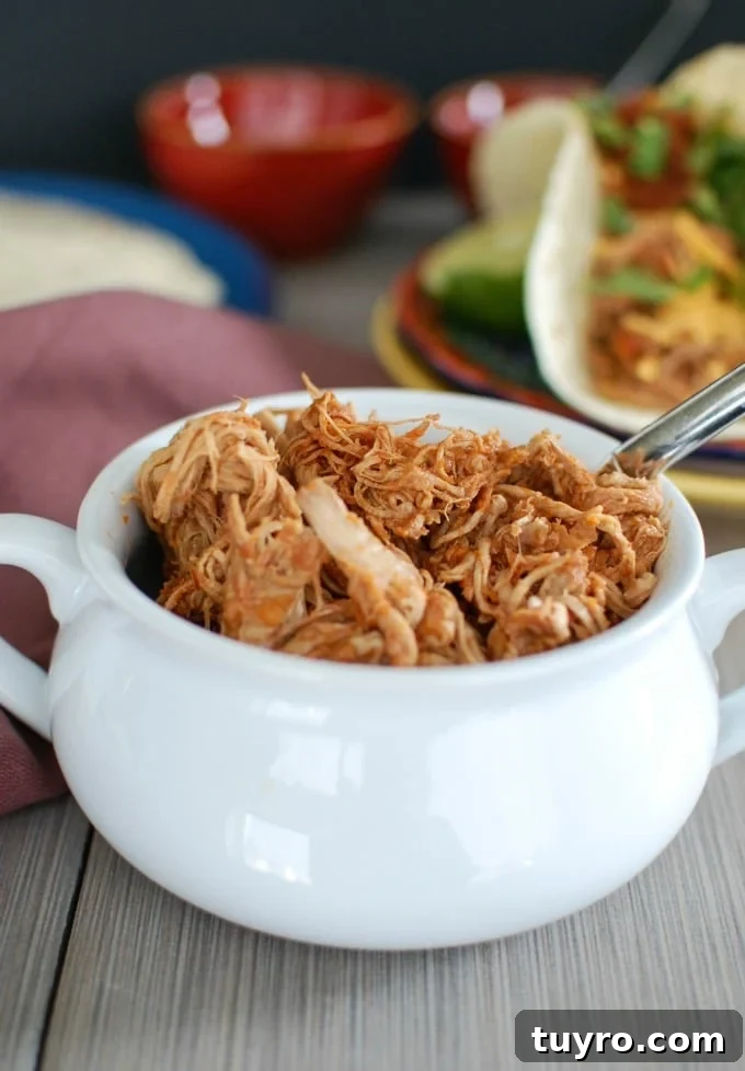 Slow-Cooker Shredded Pork Tacos Recipe 3 Slow Cooker Shredded Pork Tacos -yum!