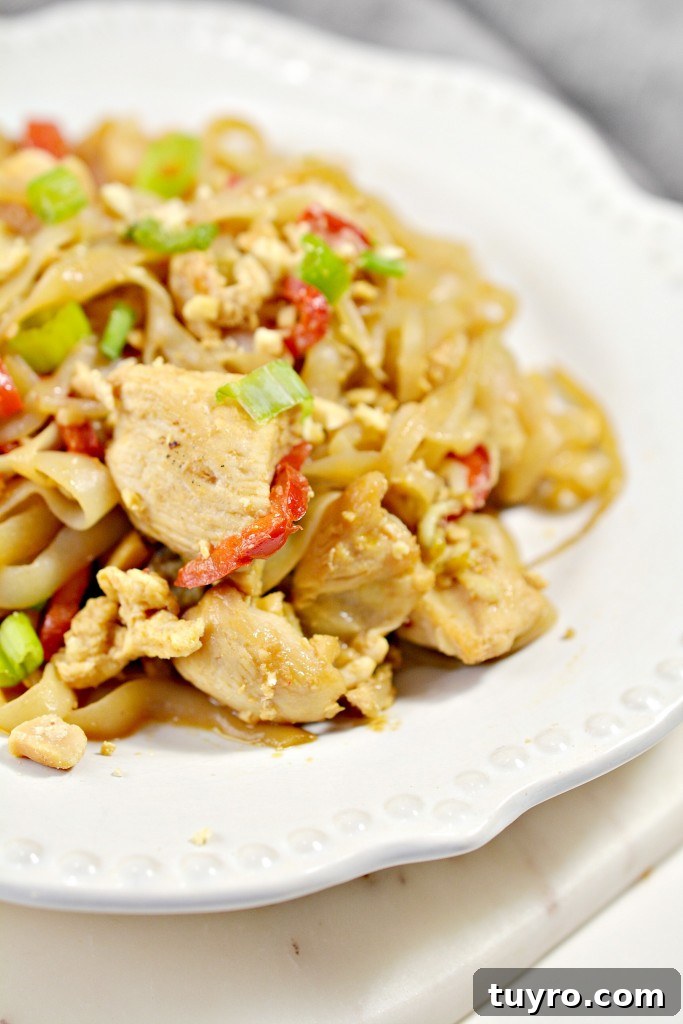Keto Chicken Pad Thai Recipe
