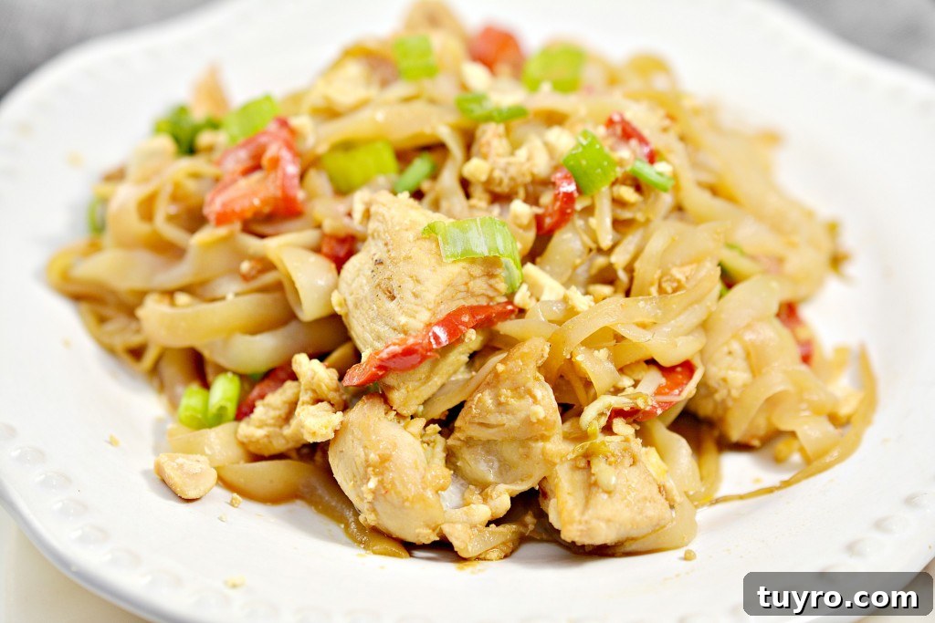 Keto Chicken Pad Thai Recipe