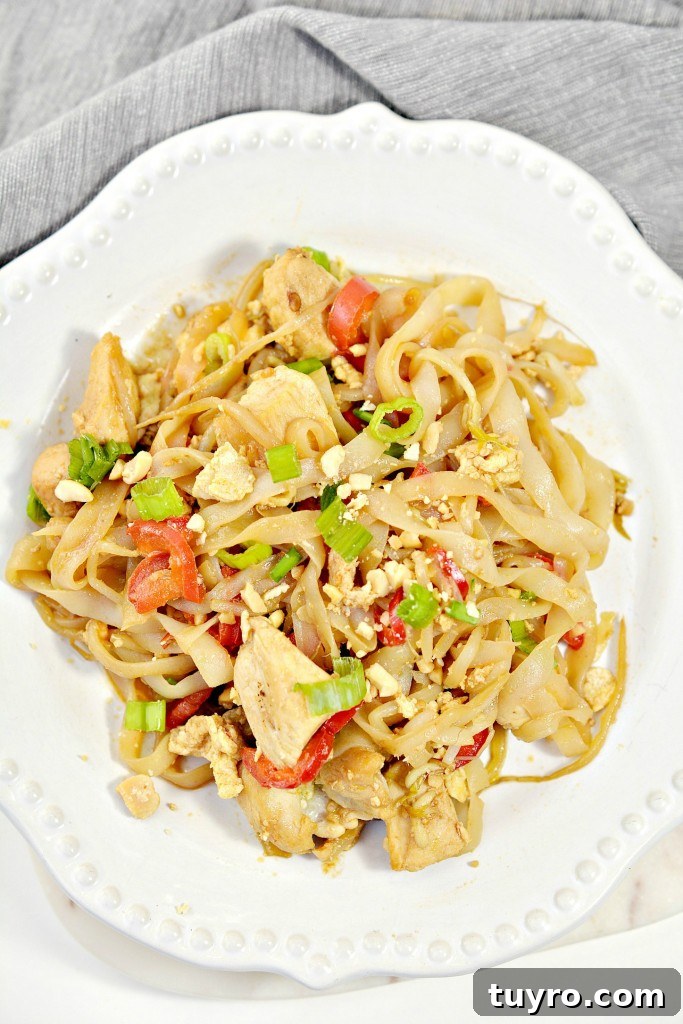 Keto Chicken Pad Thai Recipe